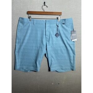 NWTS Travis Mathew Golf Shorts Hybrid Lightweight Stretch Mens Size 42 Blue